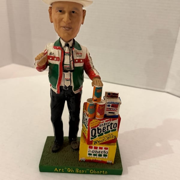 Alexander Global Promotions Art Oh Boy Oberto Bobblehead
