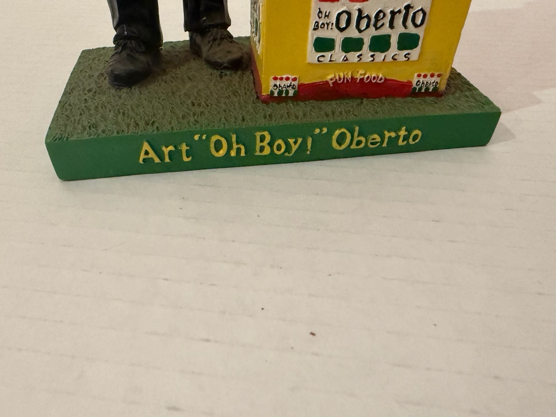 Alexander Global Promotions Art Oh Boy Oberto Bobblehead 3