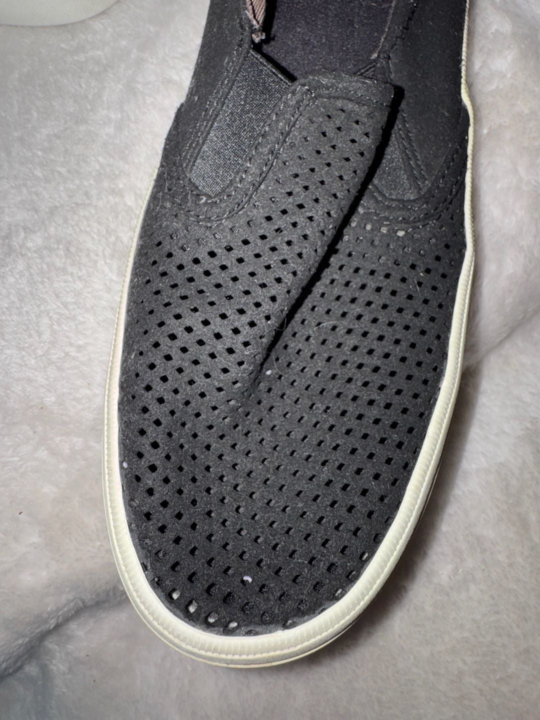 Sperry Crest Twin Gore Perf Size 8.5 Black 8