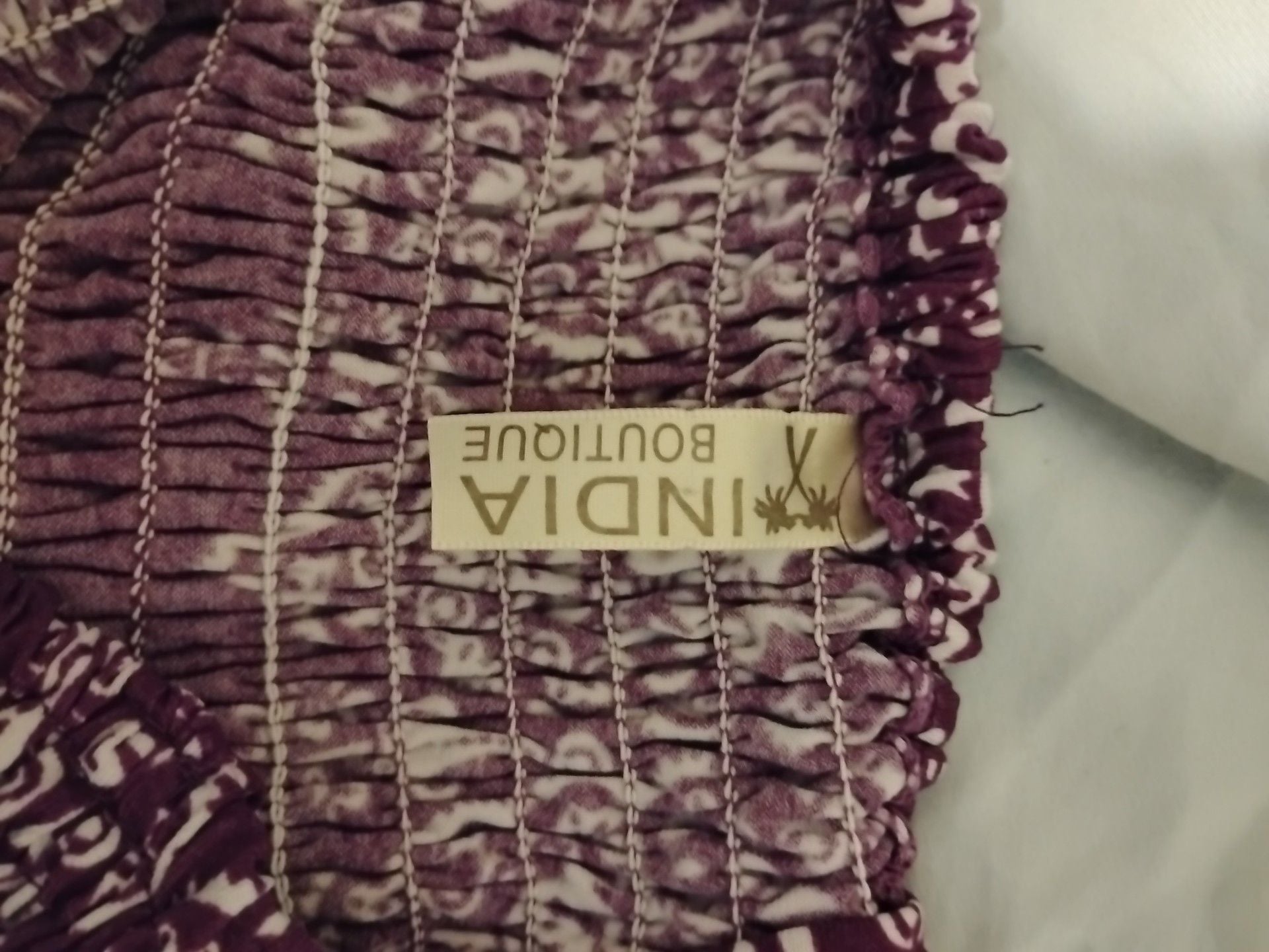 India Boutique Smocked Boho Dress Color: Orchid... 2