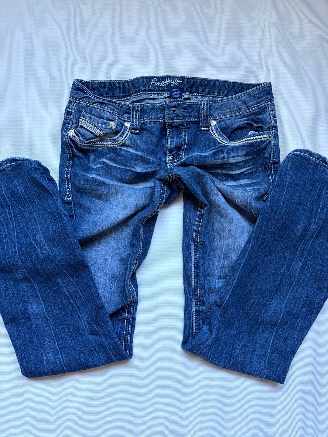 Amethyst Jeans Size 9 Blue Denim Bootcut Y2K 2