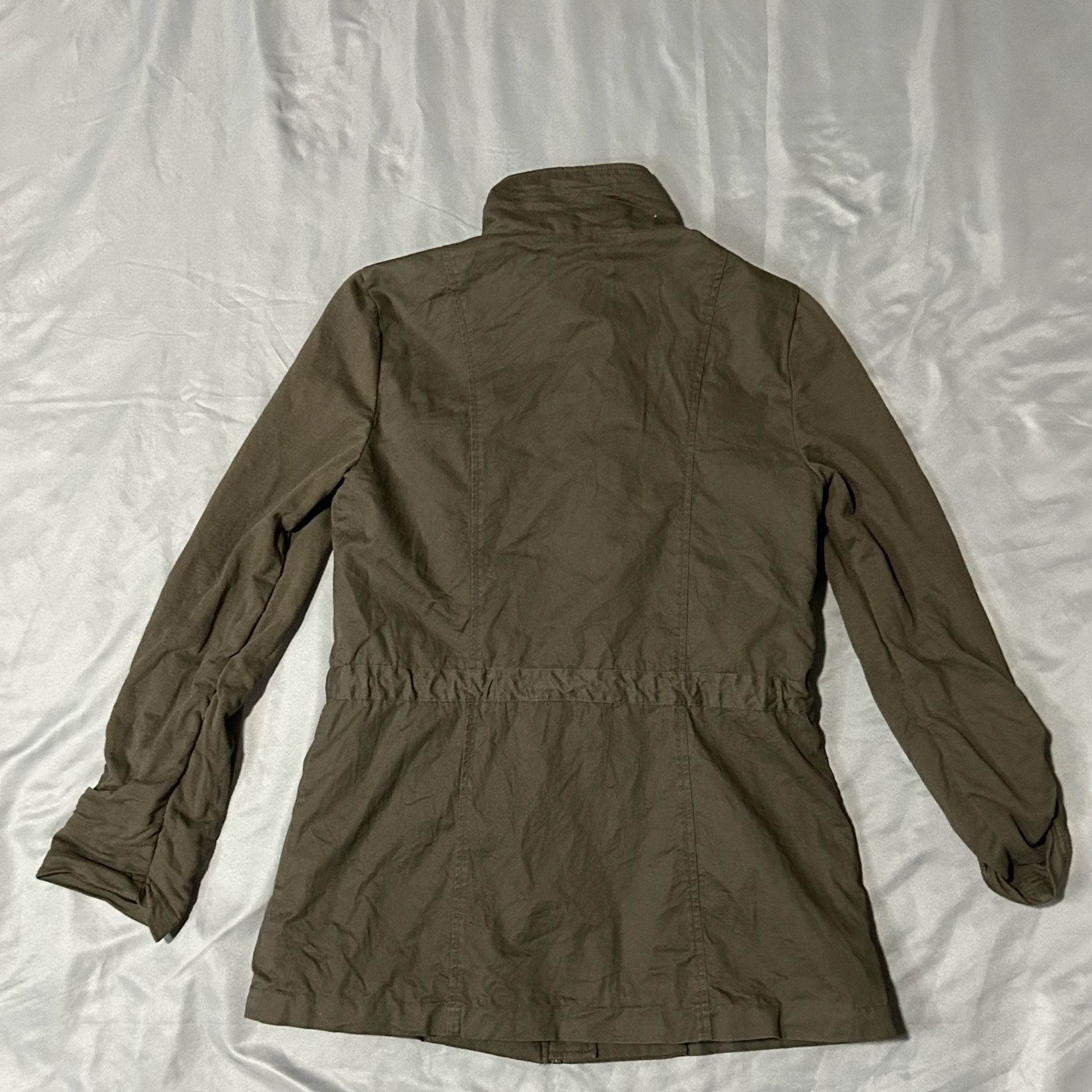 41 Hawthorn Utility Jacket Size S Olive Green Full Zip 3