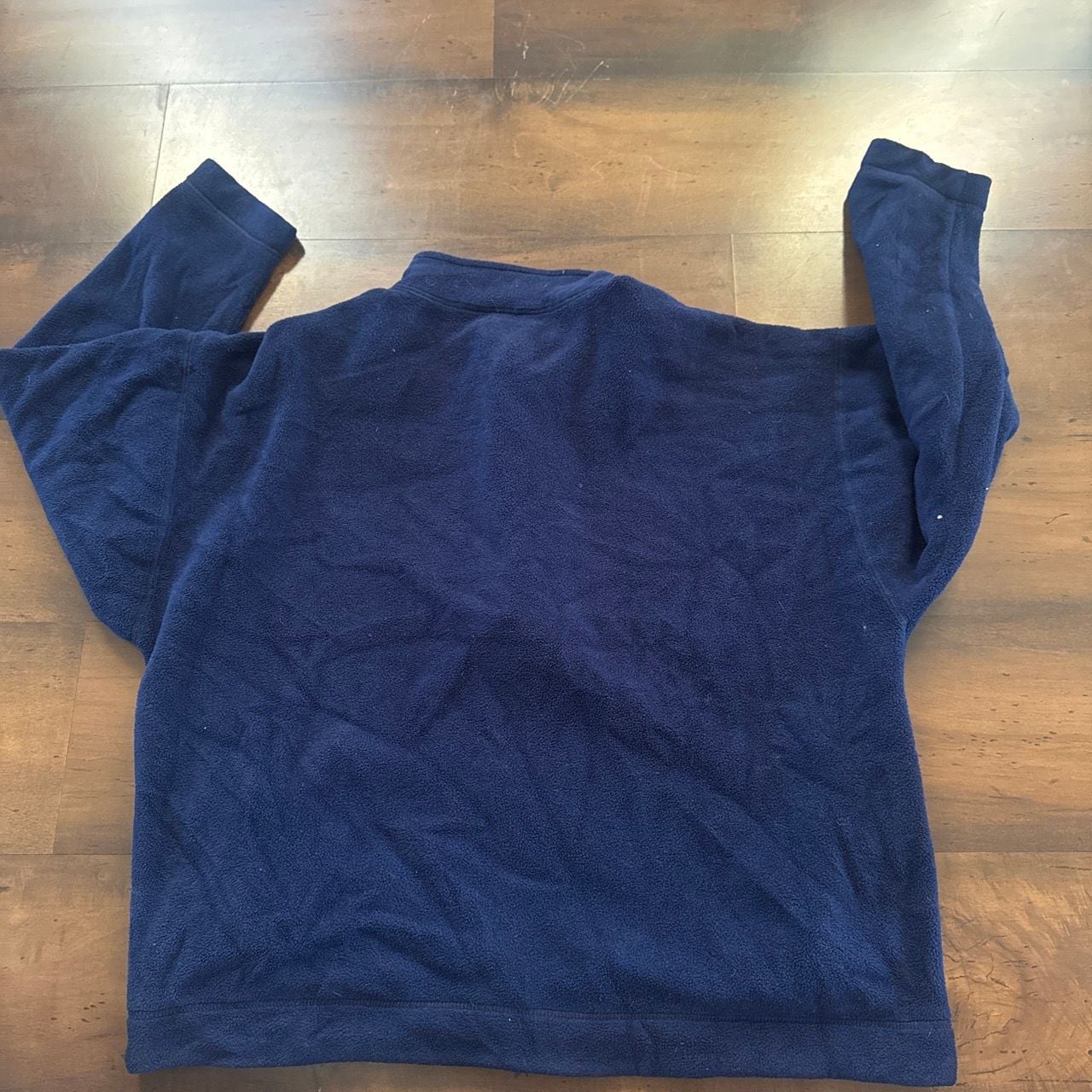 Eddie Bauer Quarter Zip Fleece Pullover Blue 5