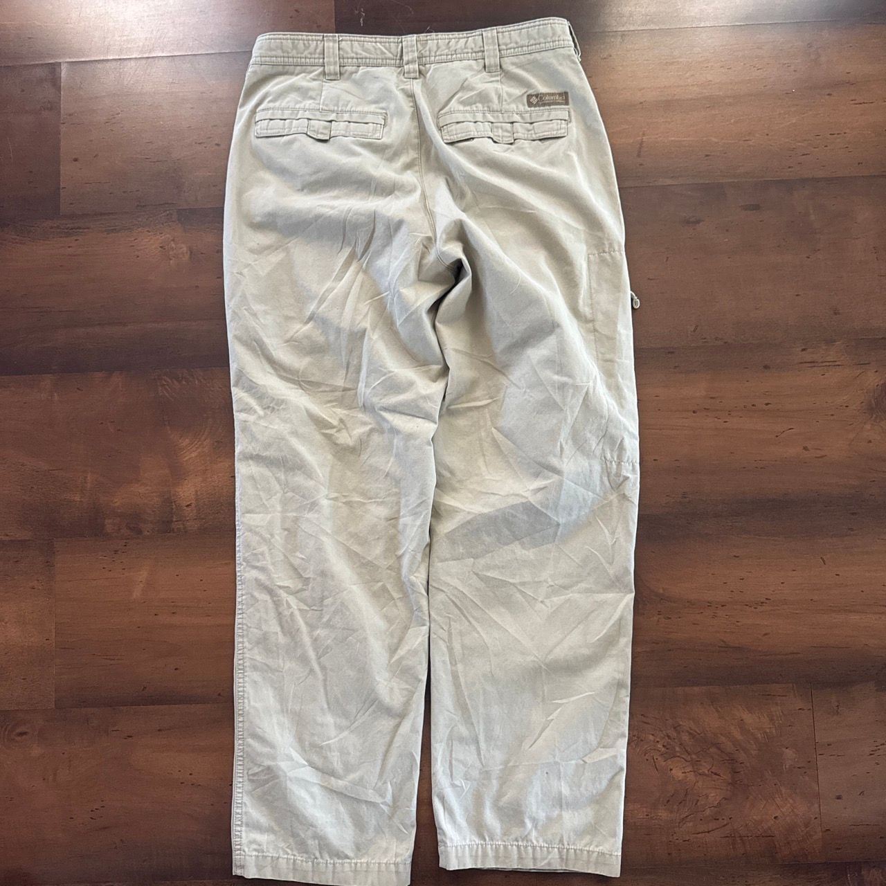 Columbia Sportswear Pants Size 32x30 Tan Cotton Cargo 3