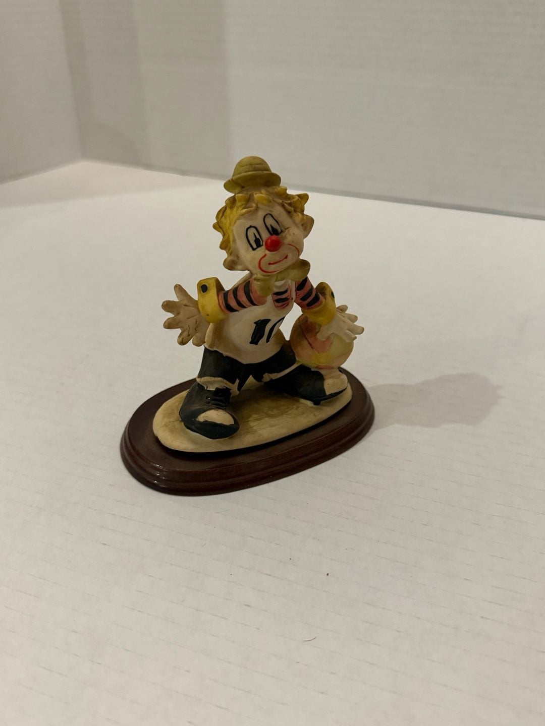 Davar Originals Vintage Clown Figurine #10 Basketball Player 1
