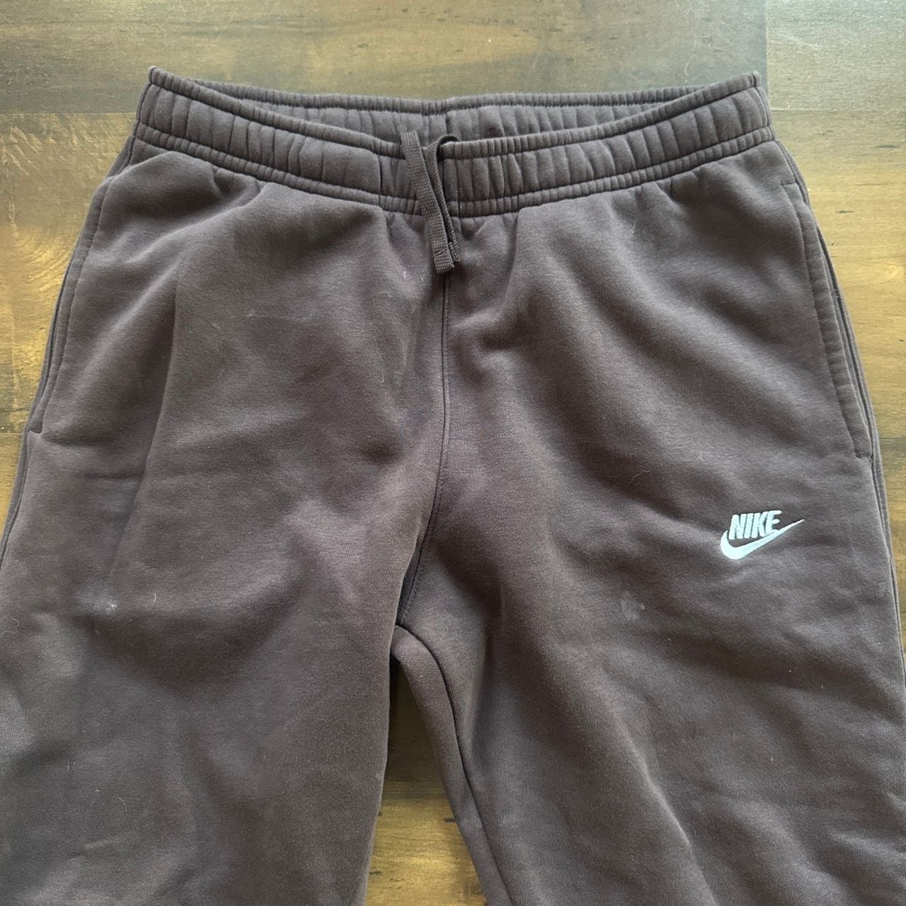 Nike Sportswear Club Fleece Joggers Size M Brown 2