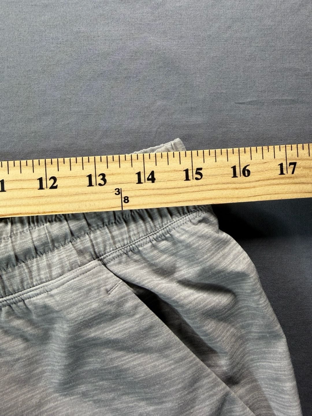 Lululemon Pace Breaker Short Size L Grey Marled Athletic Running Lined 7