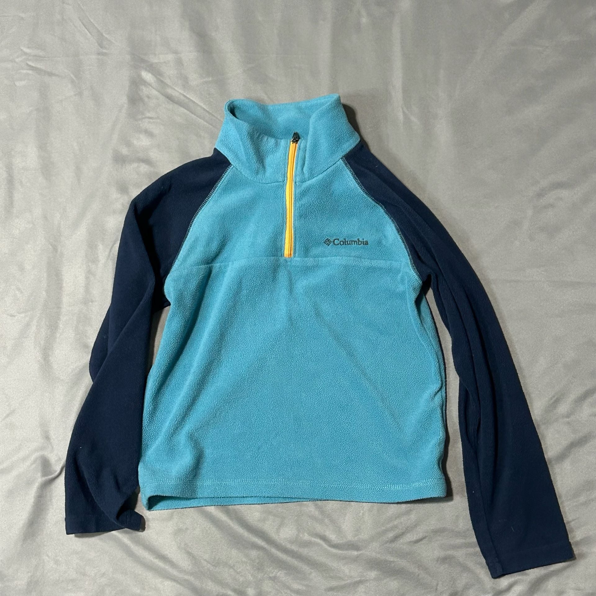 Columbia Glacial Fleece Quarter Zip Pullover Blue 2