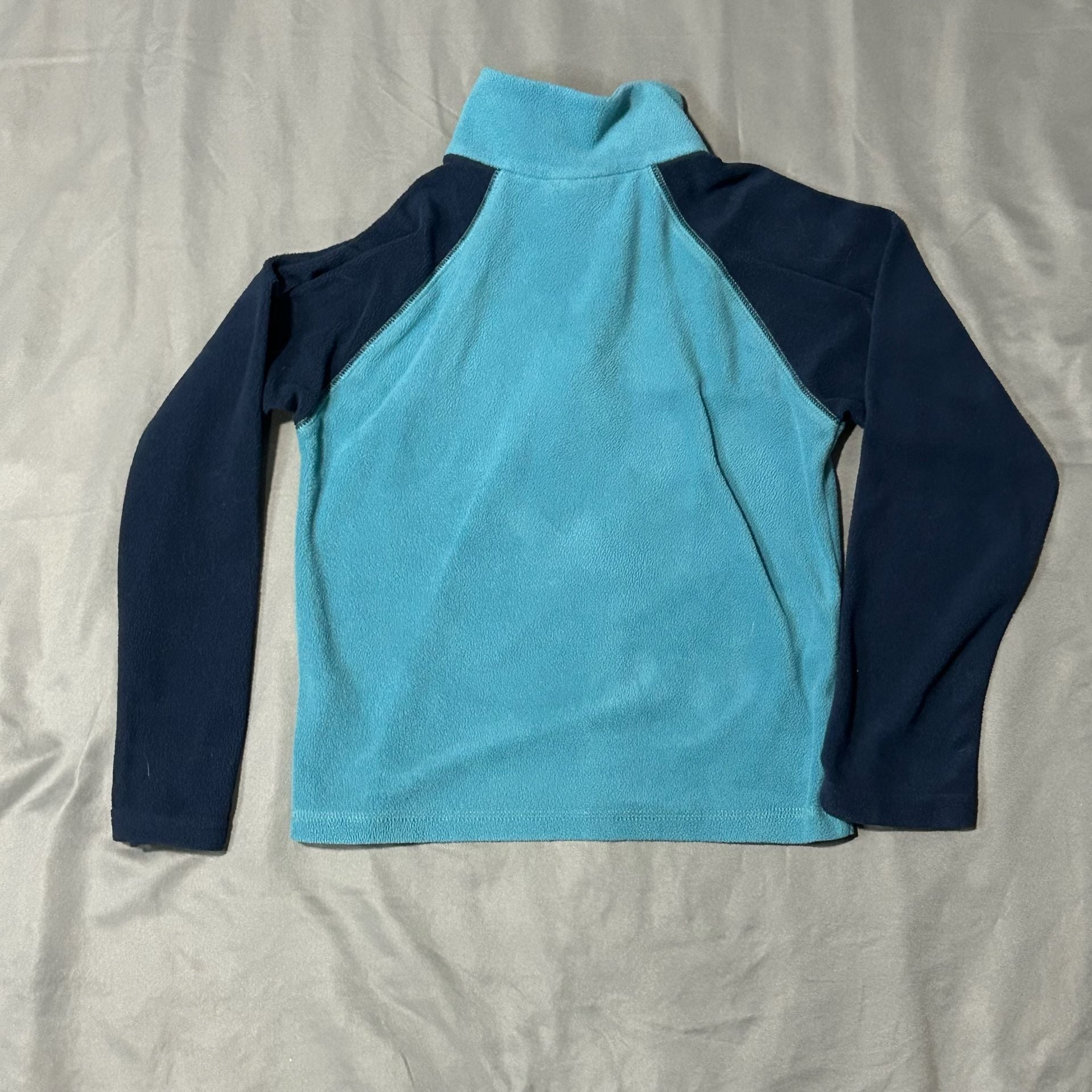 Columbia Glacial Fleece Quarter Zip Pullover Blue 3