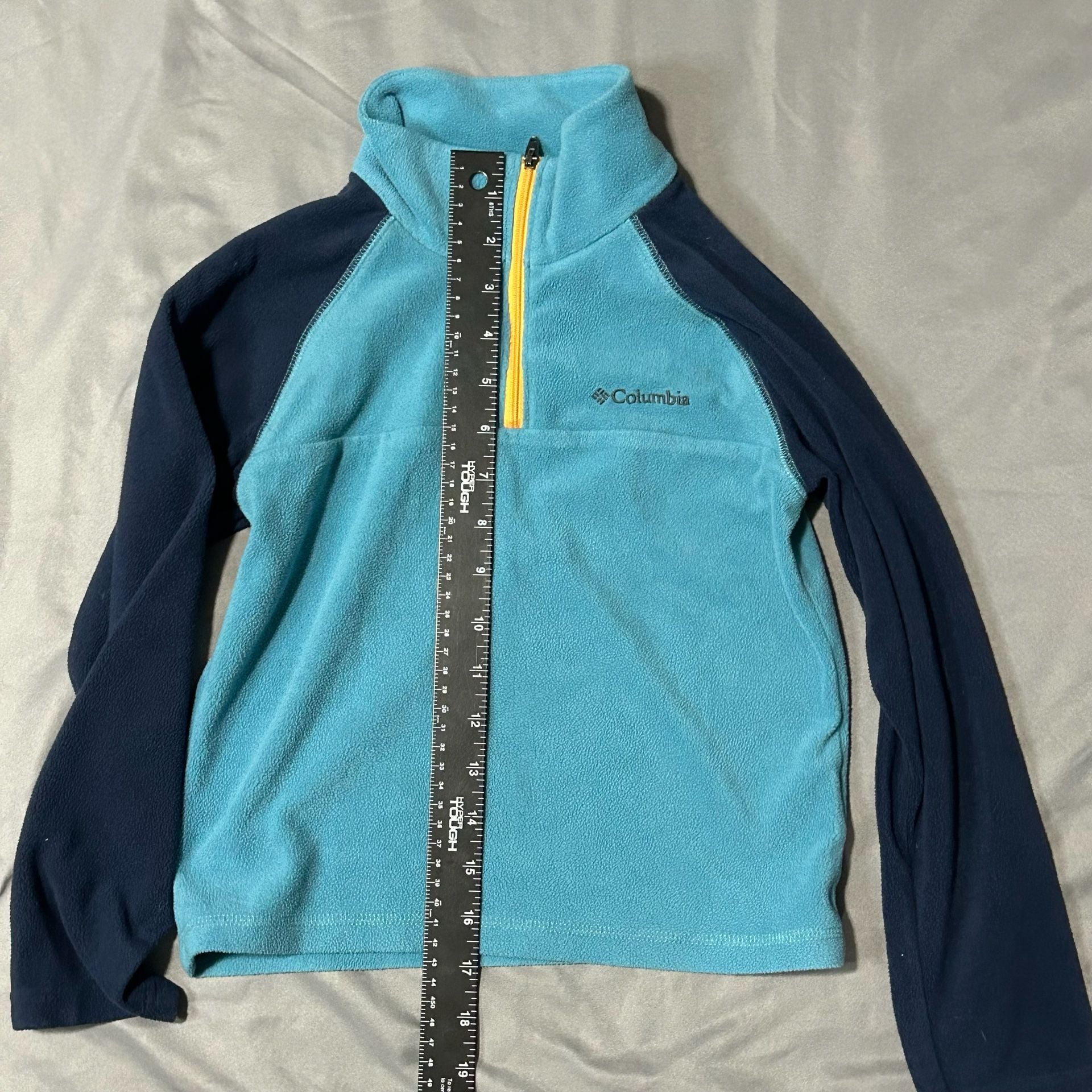 Columbia Glacial Fleece Quarter Zip Pullover Blue 6