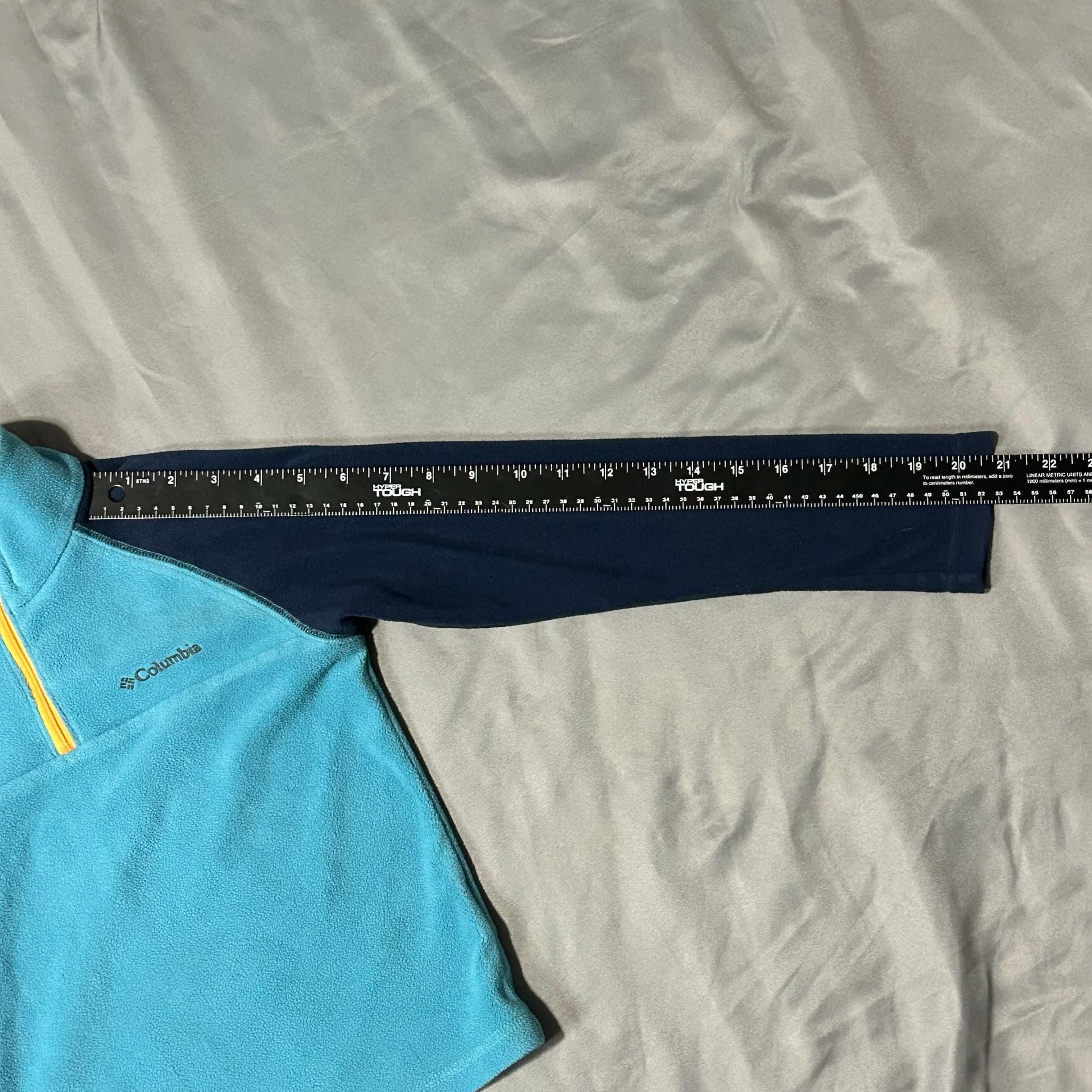 Columbia Glacial Fleece Quarter Zip Pullover Blue 8