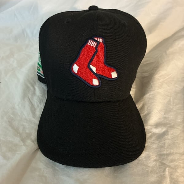 New Era Boston Red Sox 59FIFTY Fitted Hat Size 7 1/4 Black All Star Game '99