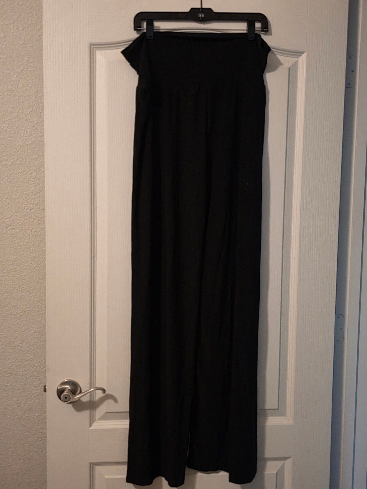 Superline Palazzo Pants 3XL Black Wide Leg Flowy and Stretchy 3