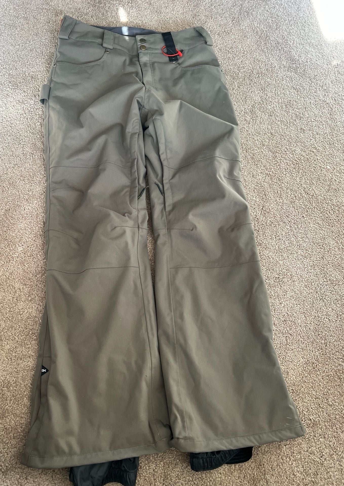 Men’s Dakine Snowboard Pants Size M Olive Green Ski Snow Winter 2