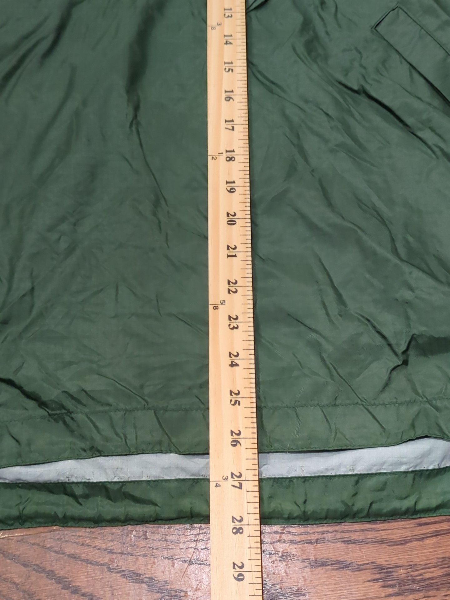 Gap Factory Store Anorak Jacket Size XL Green Nylon Windbreaker 3