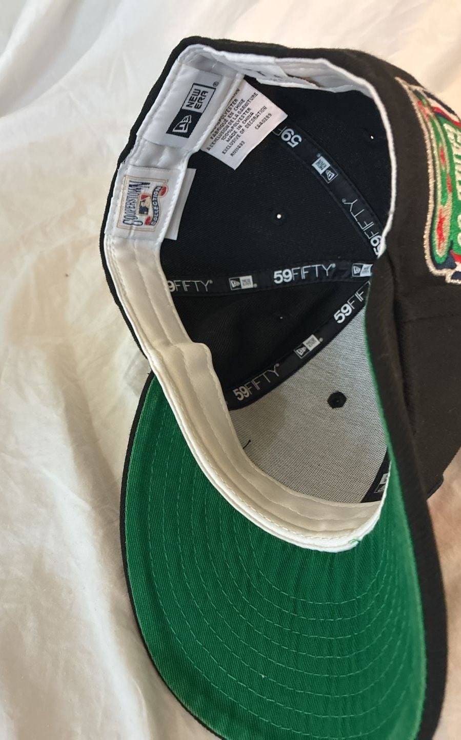 New Era Boston Red Sox 59FIFTY Fitted Hat Size 7 1/4 Black All Star Game '99 9