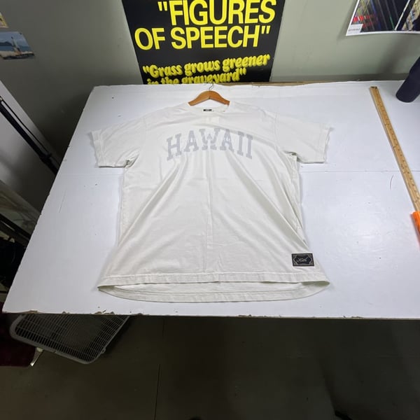 Kith Hawaii T-Shirt XL White Logo Souvenir MMXI