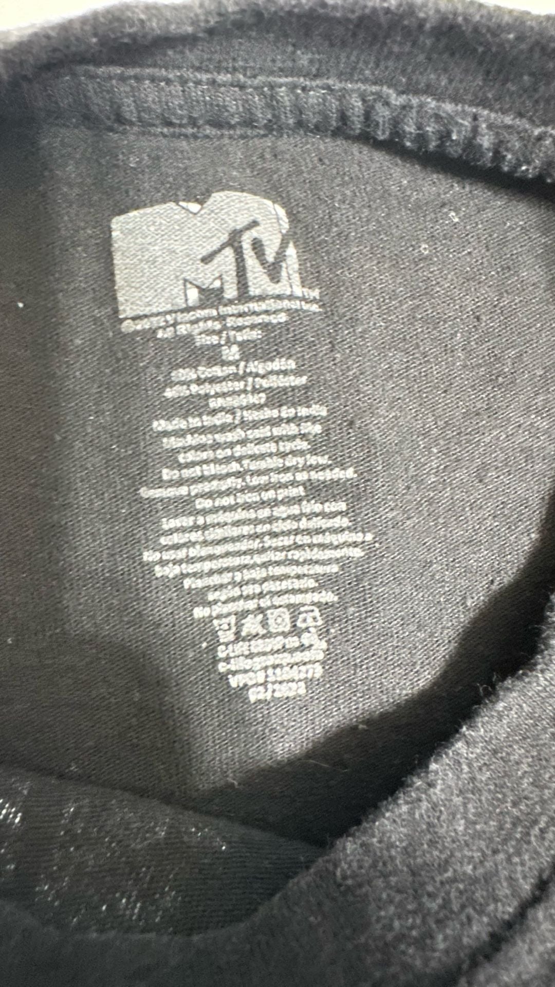Mtv Music Television Live & Loud Graphic Tee Shirt Size Adult M 5