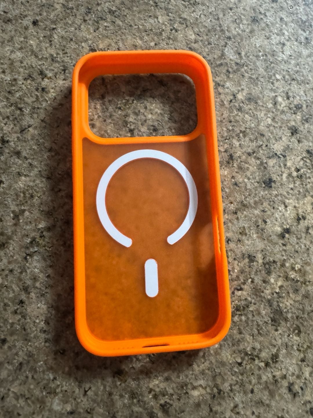 iPhone 17 Pro Max Orange MagSafe Magnetic Phone Case Matte 2