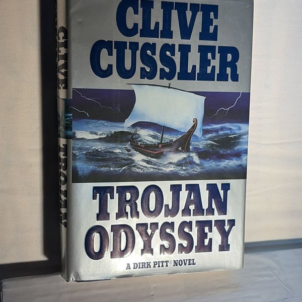 Trojan Odyssey A Dirk Pitt Novel Hardcover Clive Cussler