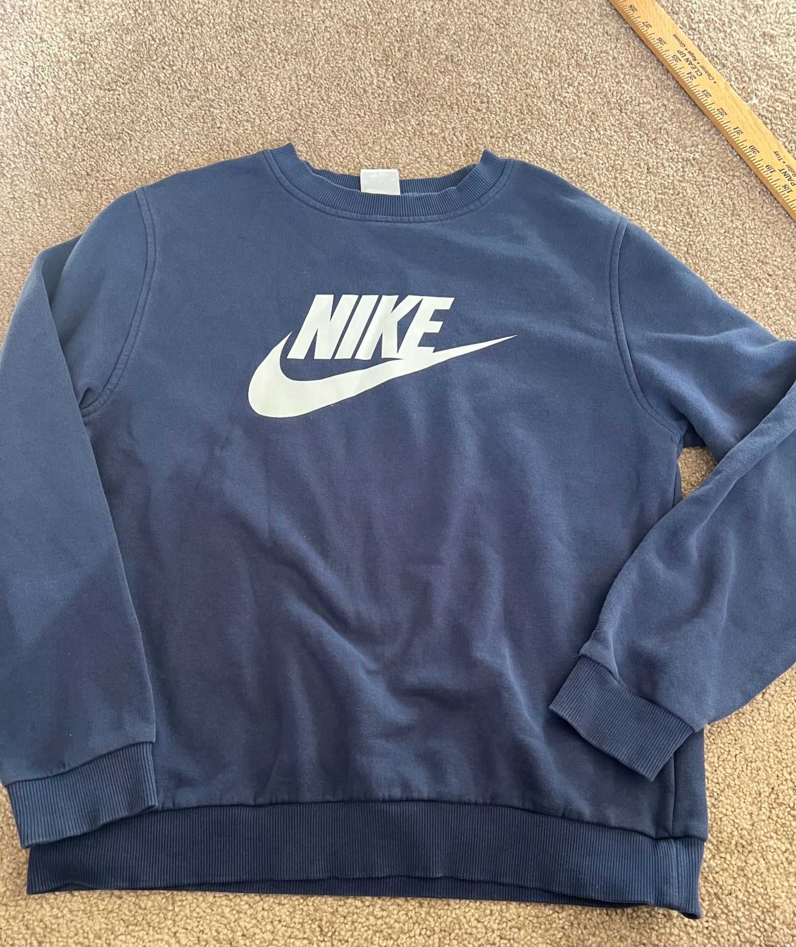 Nike Graphic Crewneck Sweatshirt Size youth XL Blue 2