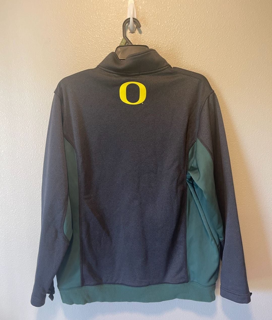Nike Oregon Ducks Full Zip Jacket Size XL Green Gray 3