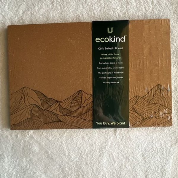 Ecokind Cork Bulletin Board