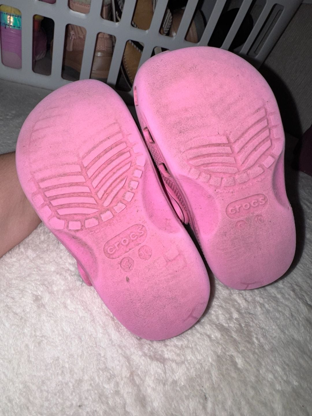 Crocs Classic Clog Pink Toddler Size 10 5