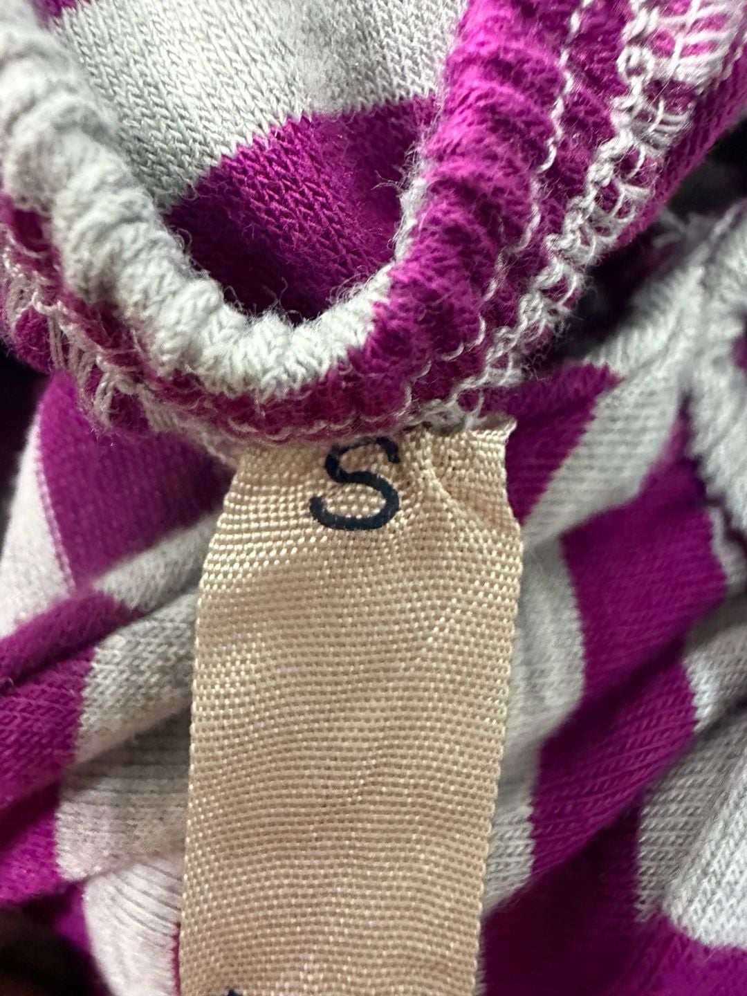 Seven7 Halter Maxi Dress Size S Purple Stripe V-Neck 4
