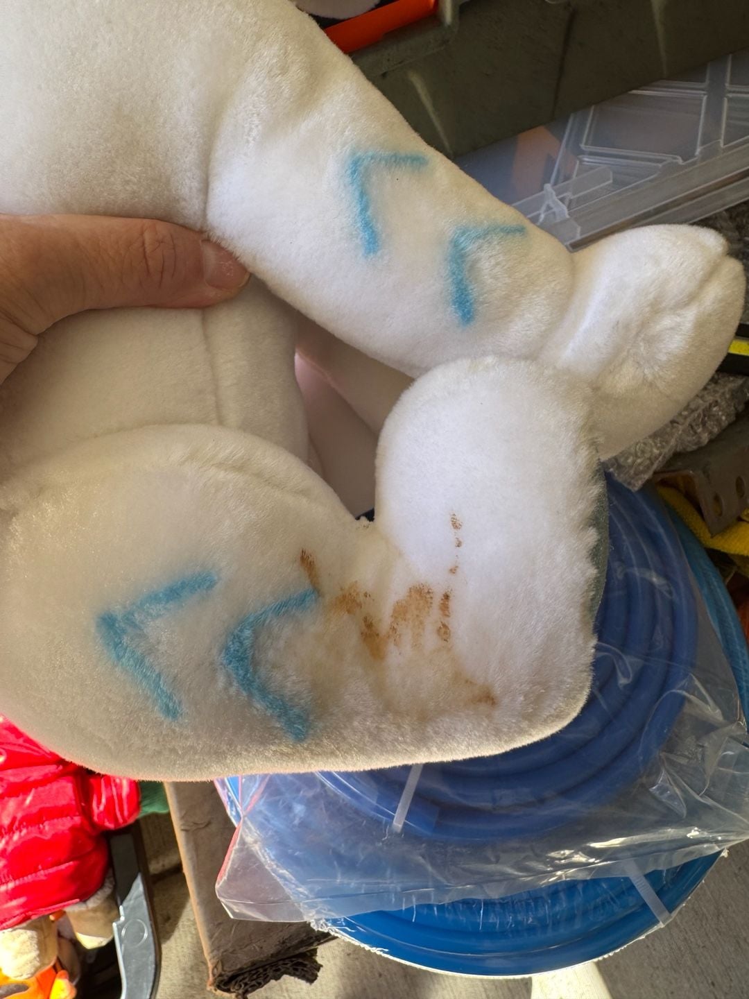 Vintage Disney Store Tigger Snowflake Pals Winter White Plush 2