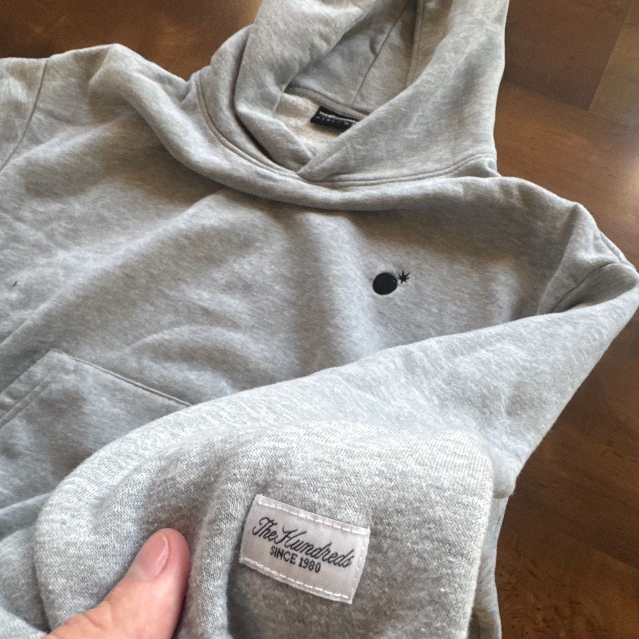 The Hundreds Pullover Hoodie Gray 6