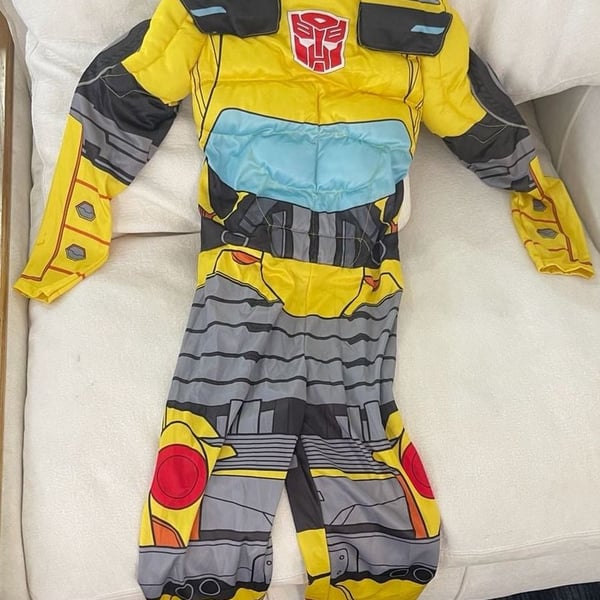 Transformers Bumblebee Muscle Costume Halloween Disguise