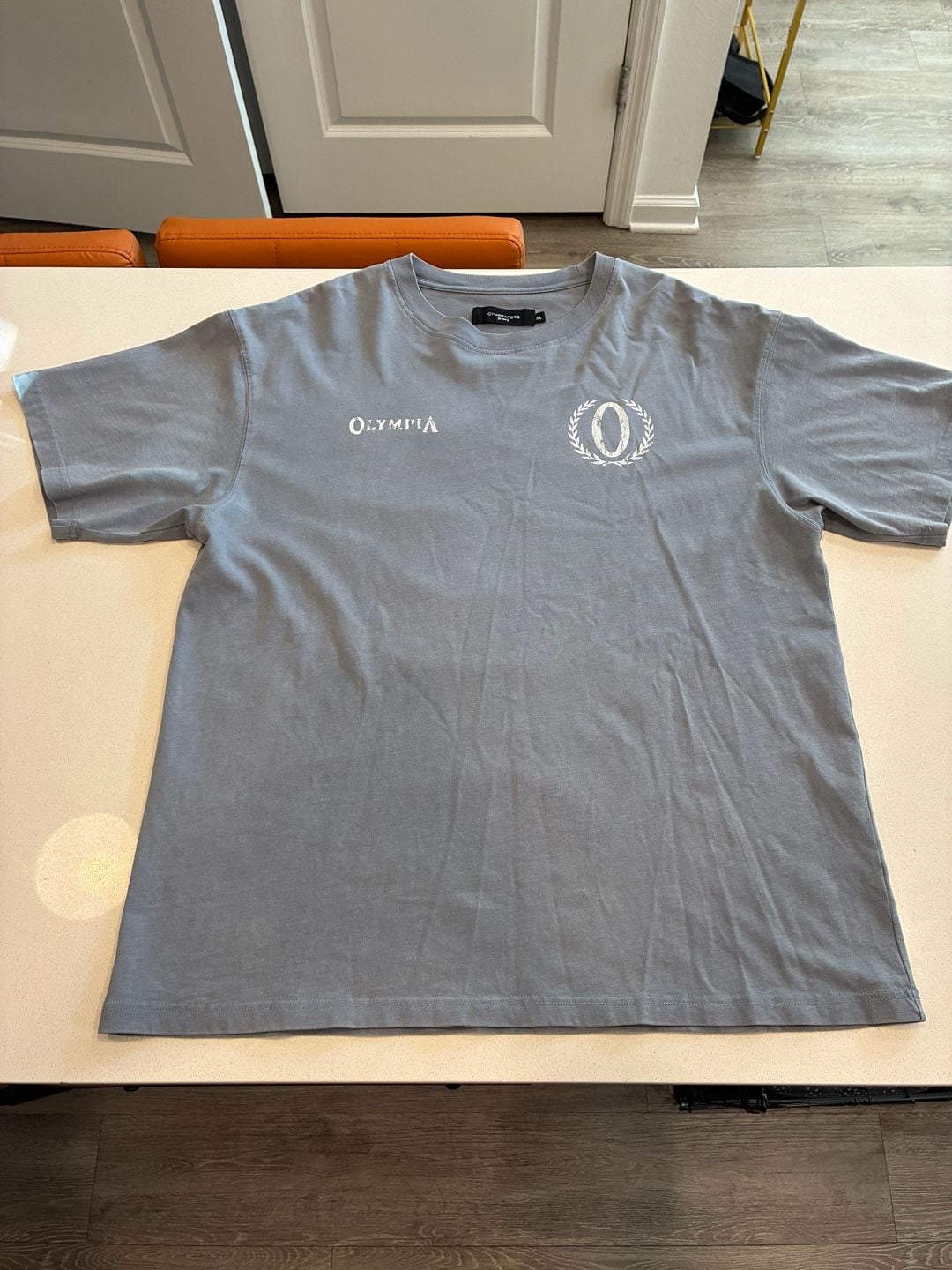 Gymreapers Olympia T-Shirt Size XL Gray Graphic Tee 3