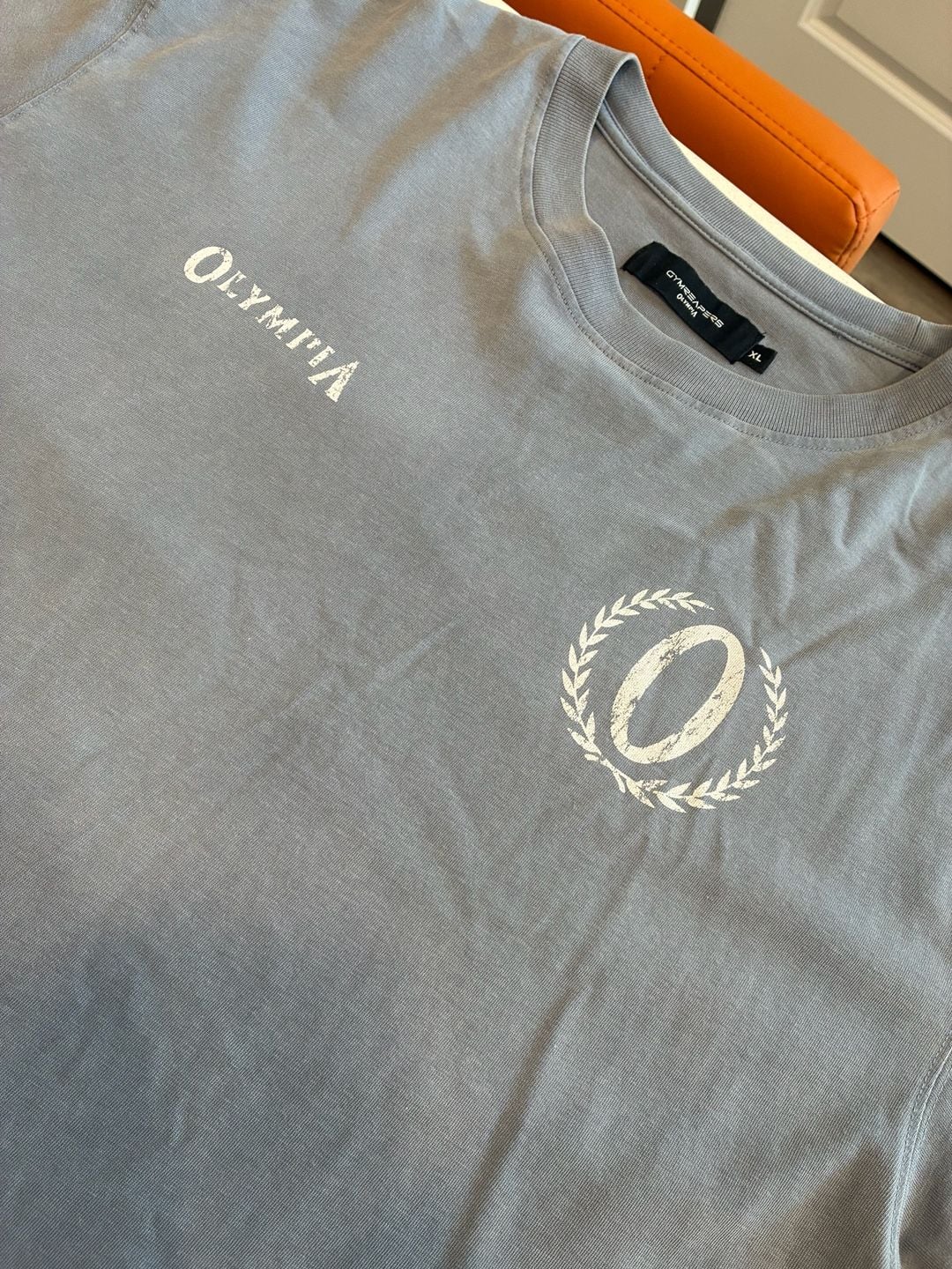Gymreapers Olympia T-Shirt Size XL Gray Graphic Tee 5