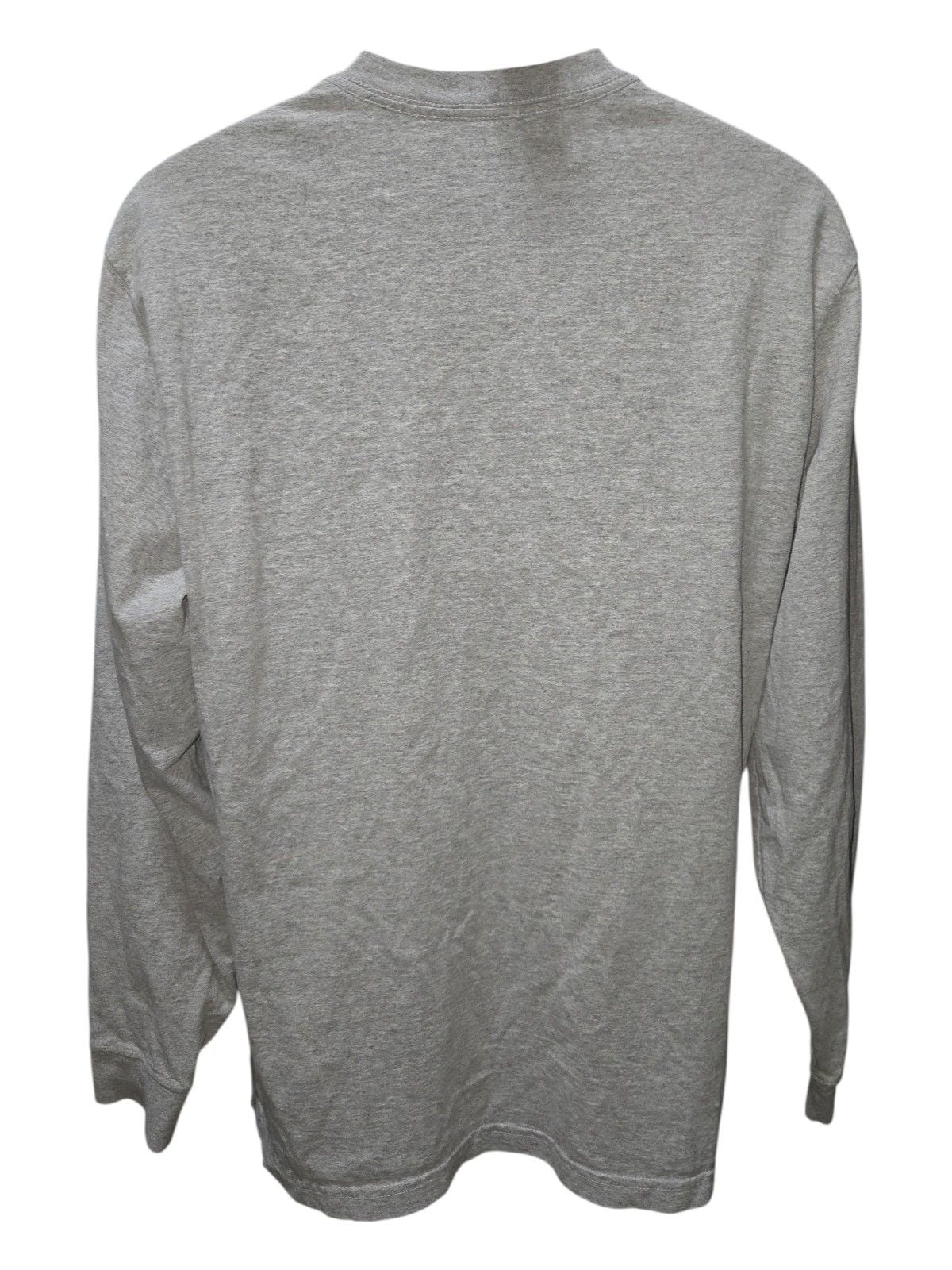 Carhartt Long Sleeve Pocket T-Shirt Heather Grey Men's Size Small 3
