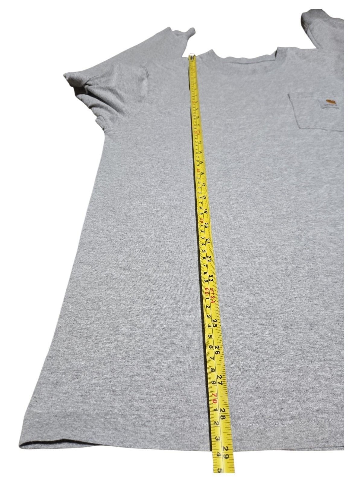 Carhartt Long Sleeve Pocket T-Shirt Heather Grey Men's Size Small 8