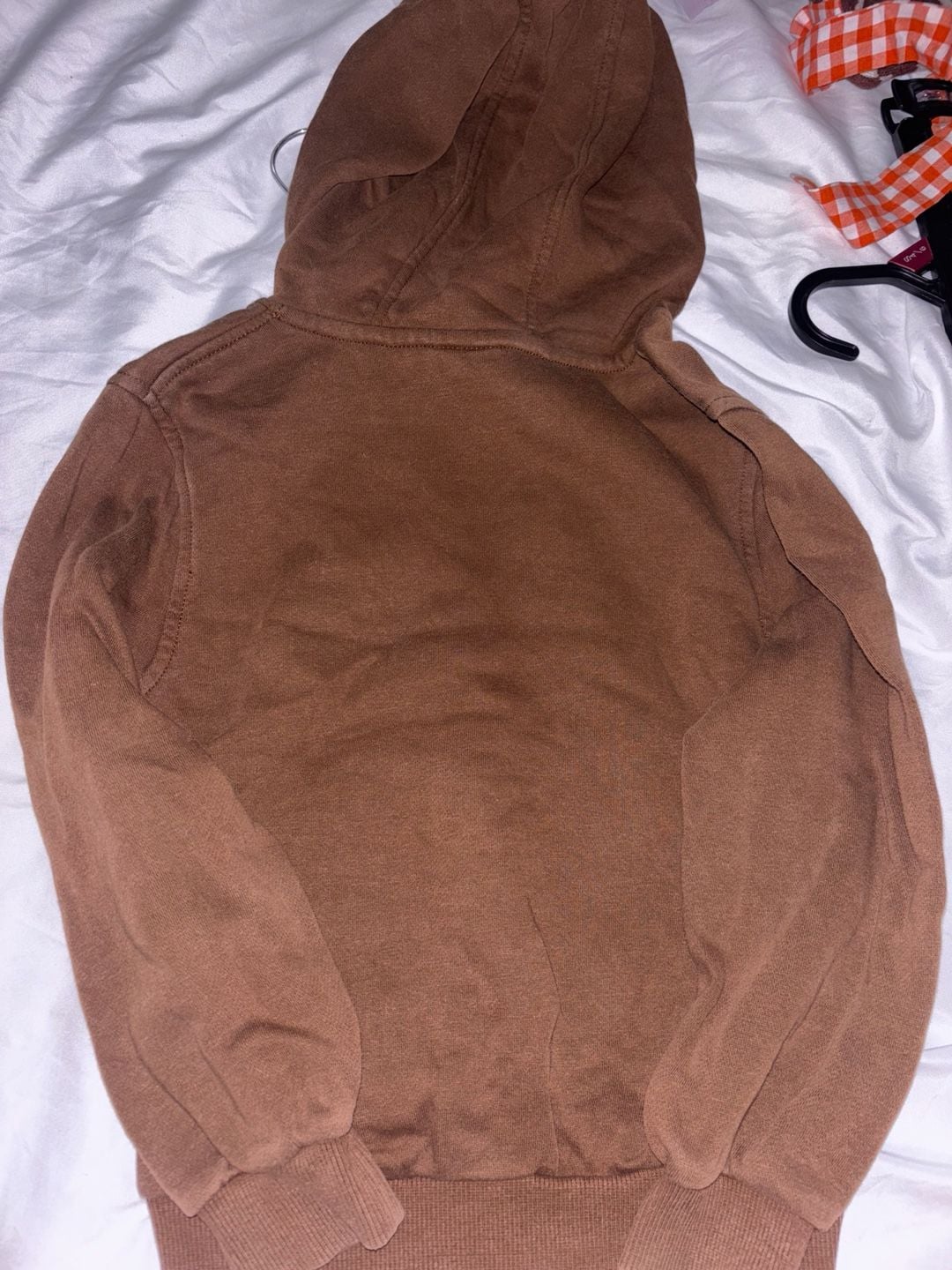 Kids Nike Hoodie Brown Pullover Sweatshirt 3