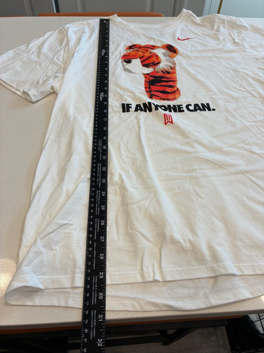 Nike Tiger Woods If Anyone Can T-Shirt Size XXL White 6