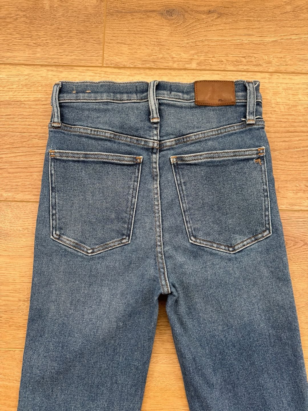 Madewell The Perfect Vintage Jeans Size 26 High Rise Medium Wash Tapered 11