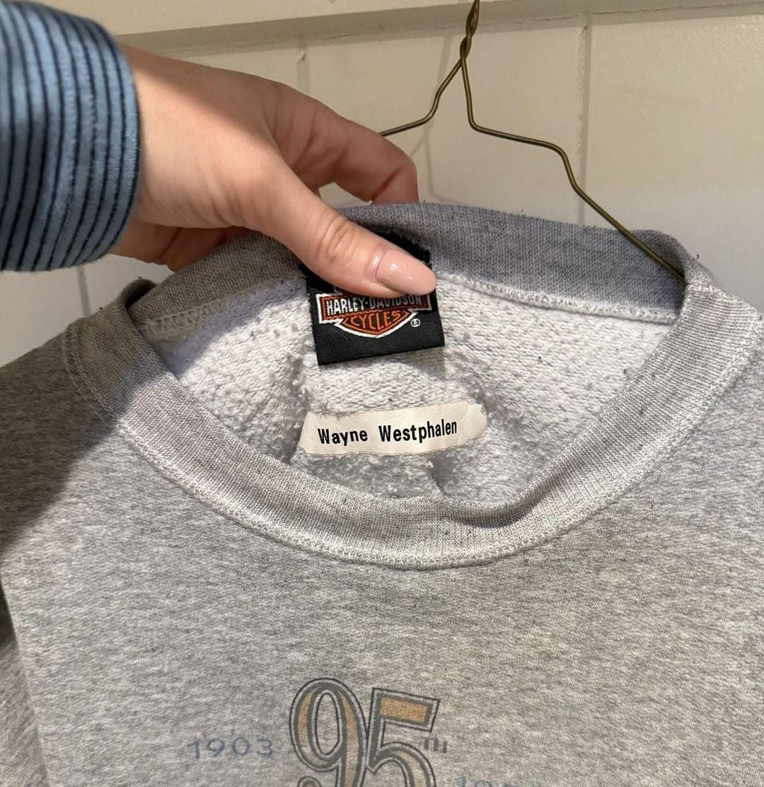 Harley-Davidson 95th Anniversary Sweatshirt Gray 7