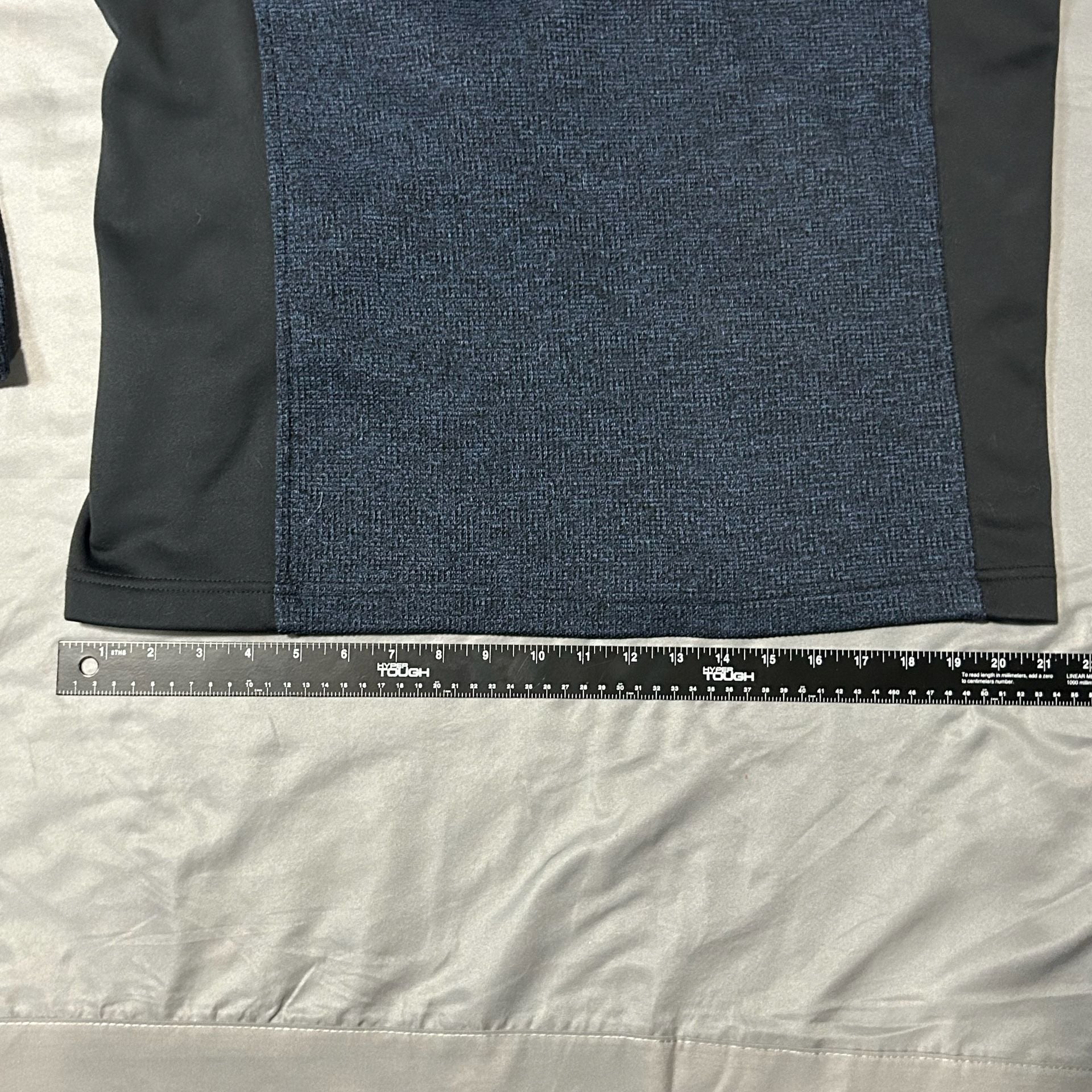 Spyder Outbound 1/2 Zip Fleece Pullover Blue Black 7