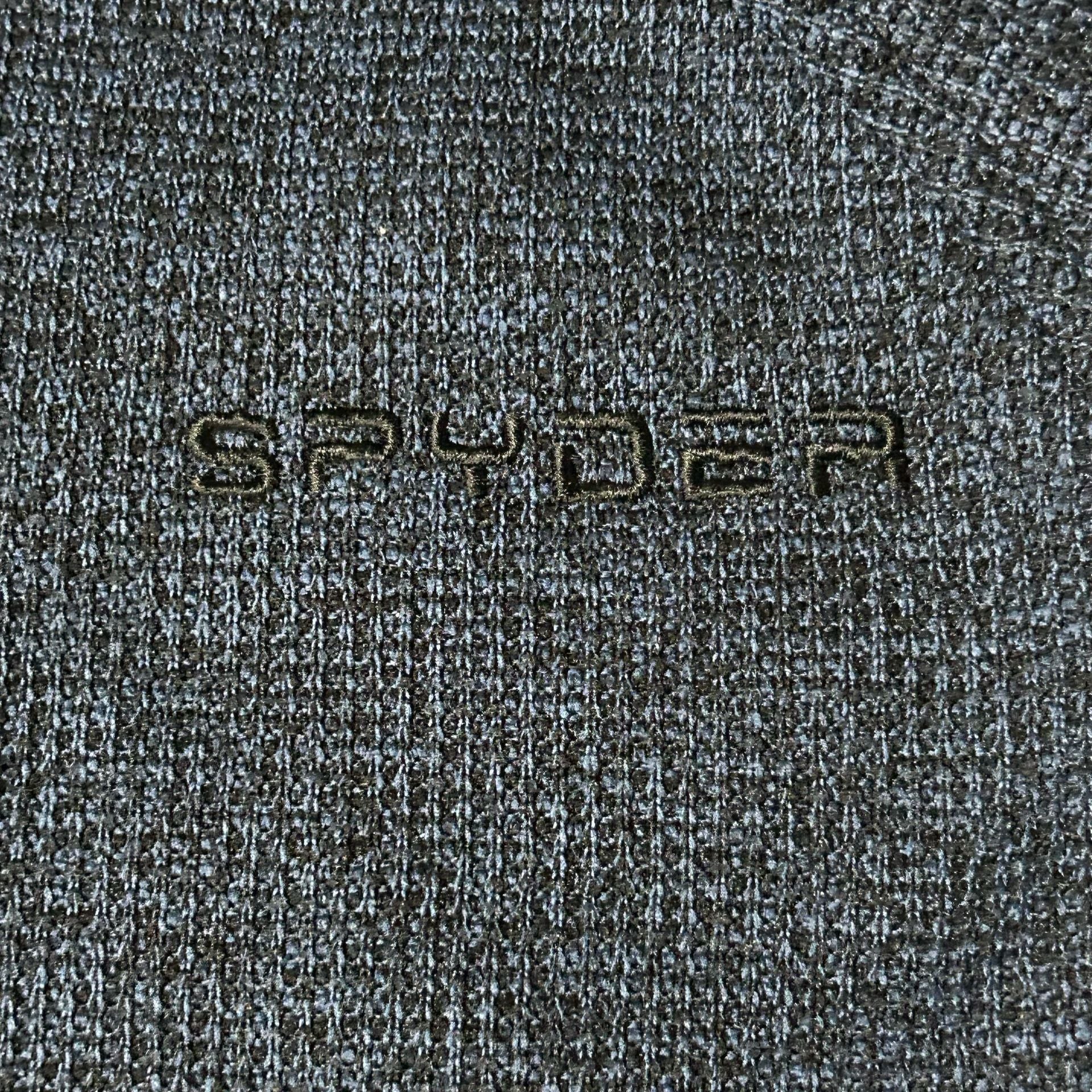 Spyder Outbound 1/2 Zip Fleece Pullover Blue Black 10