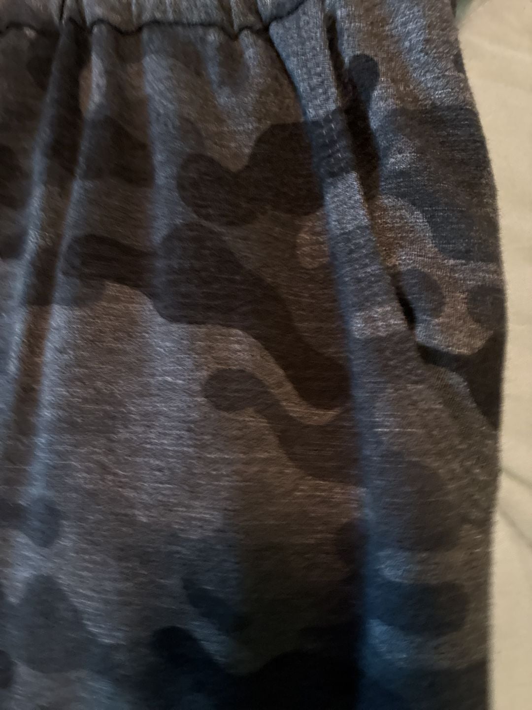 Sundry For Evereve Camo Romper Size 4/XL Grey Black Sleeveless A809 4