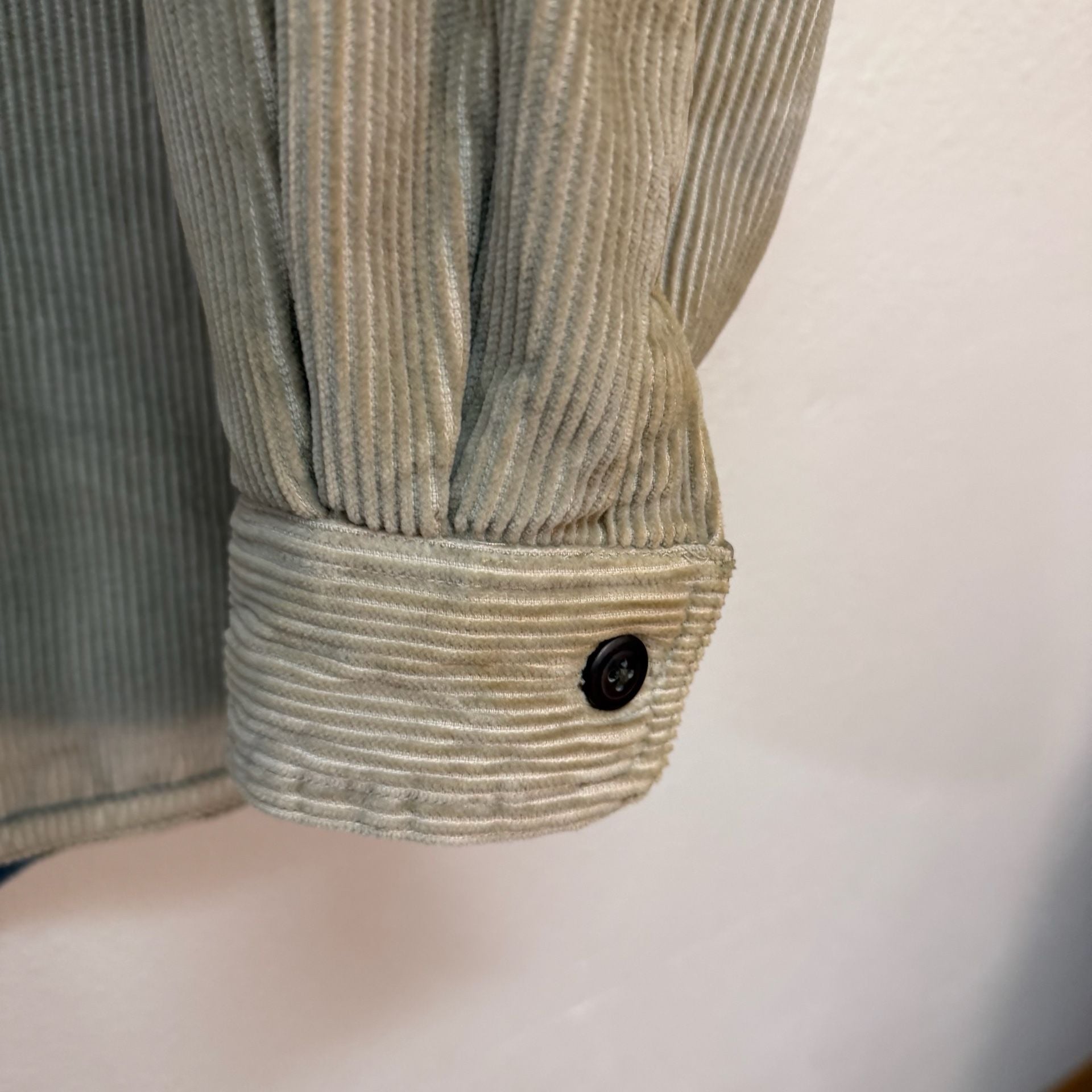 World Island Corduroy Fleece Lined Shirt Jacket Beige 4
