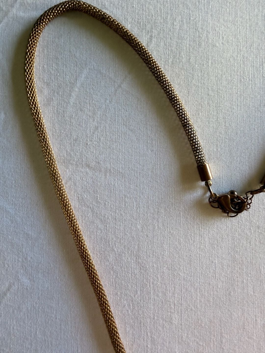 Vintage Gold Tone Multi Circle Statement Necklace 6