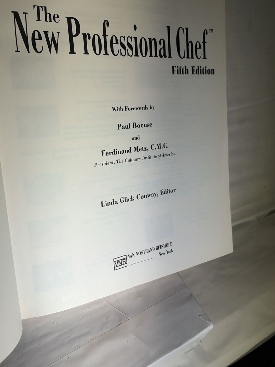 The Culinary Institute of America The New Professional Chef Fifth Edition 9