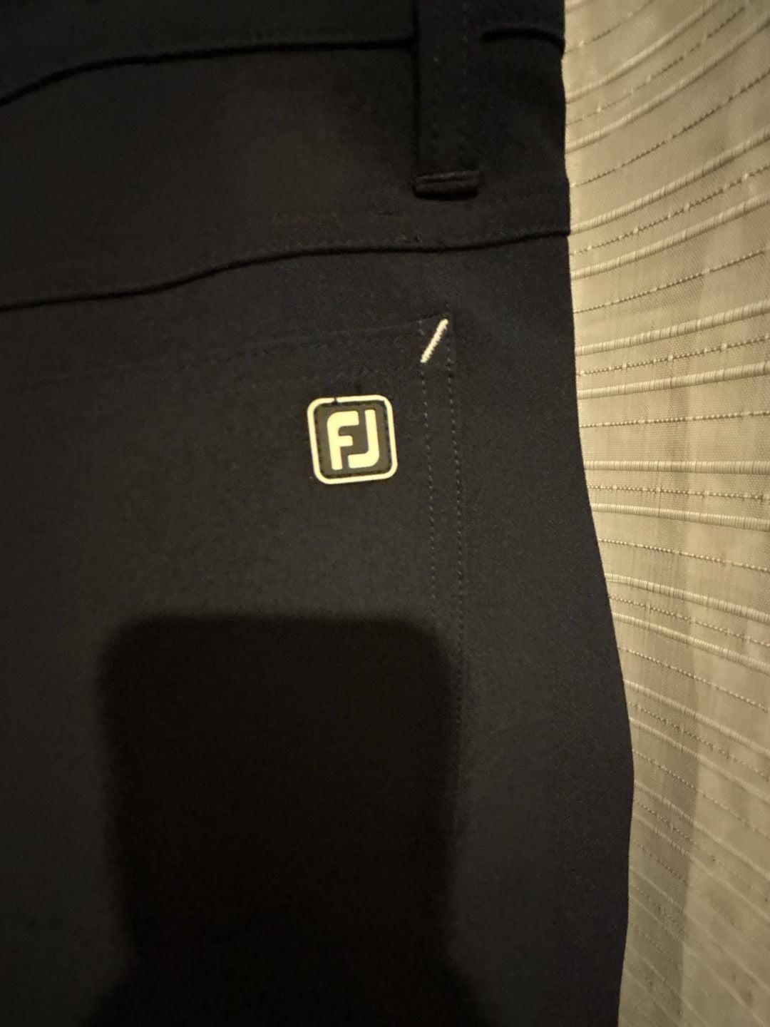 FootJoy Golf Pants Size W34/L32 Navy Stretch Performance 7