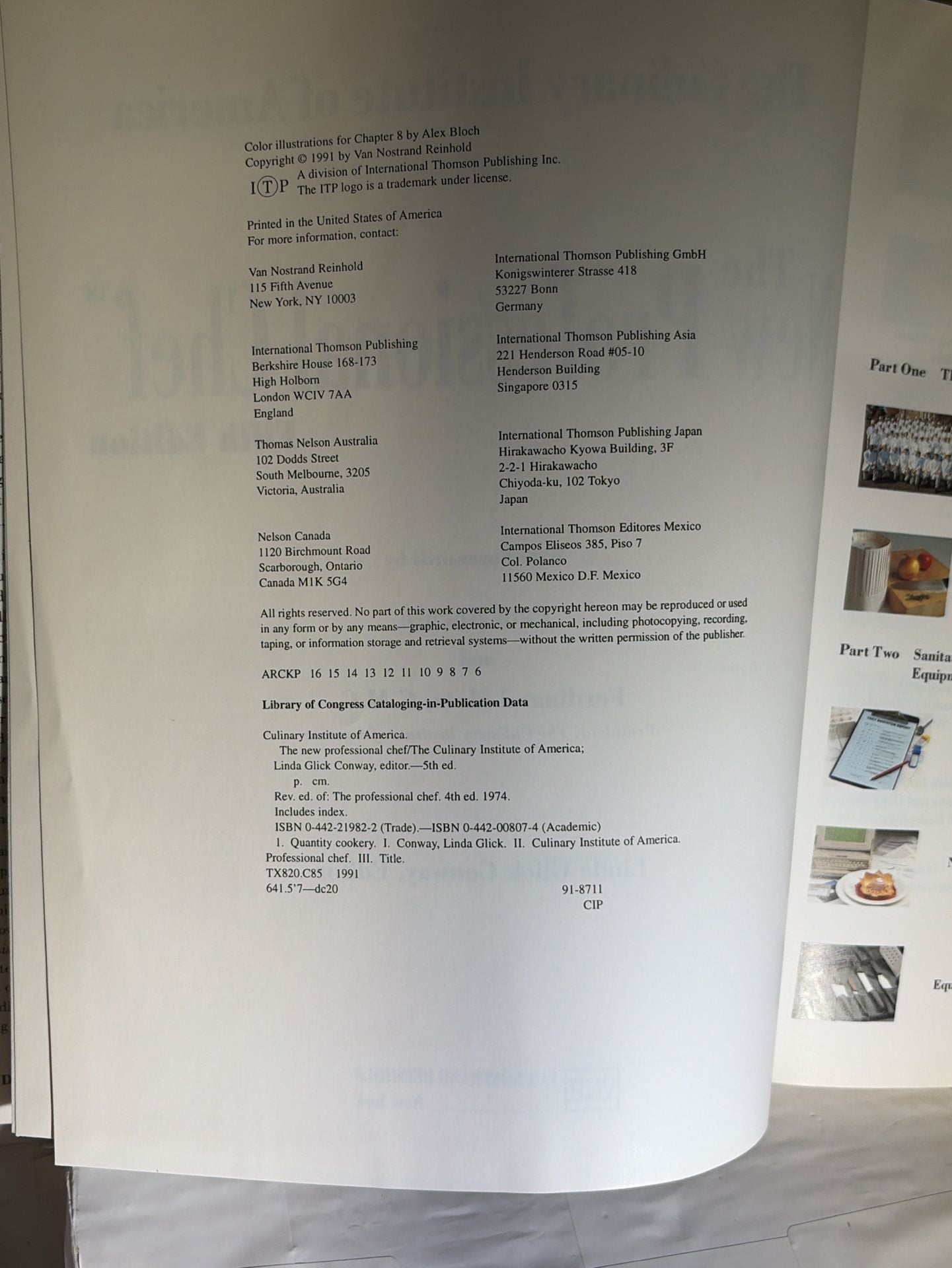 The Culinary Institute of America The New Professional Chef Fifth Edition 10