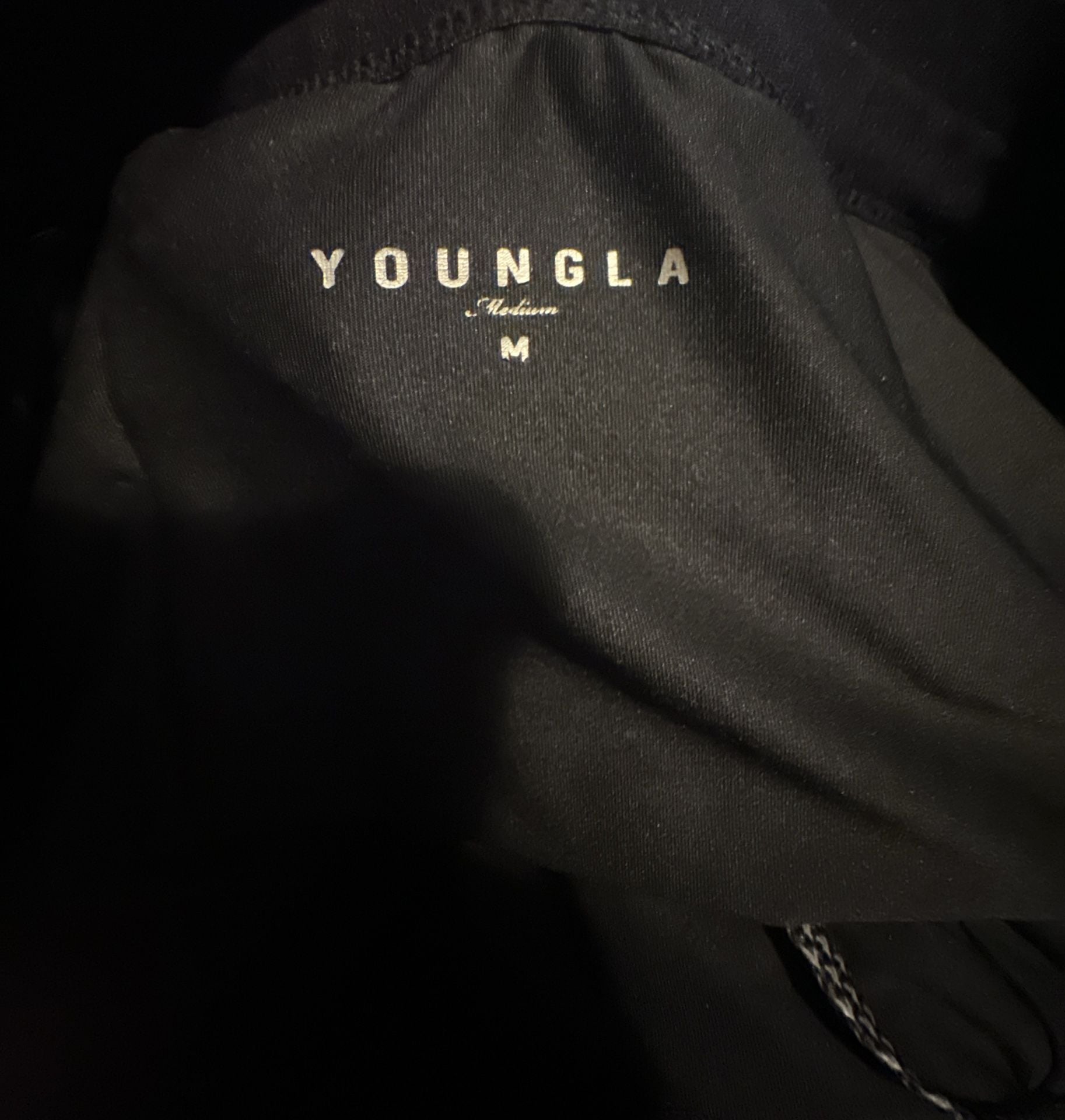 YoungLA  2-in-1 Mesh Workout Shorts Black Size M 8