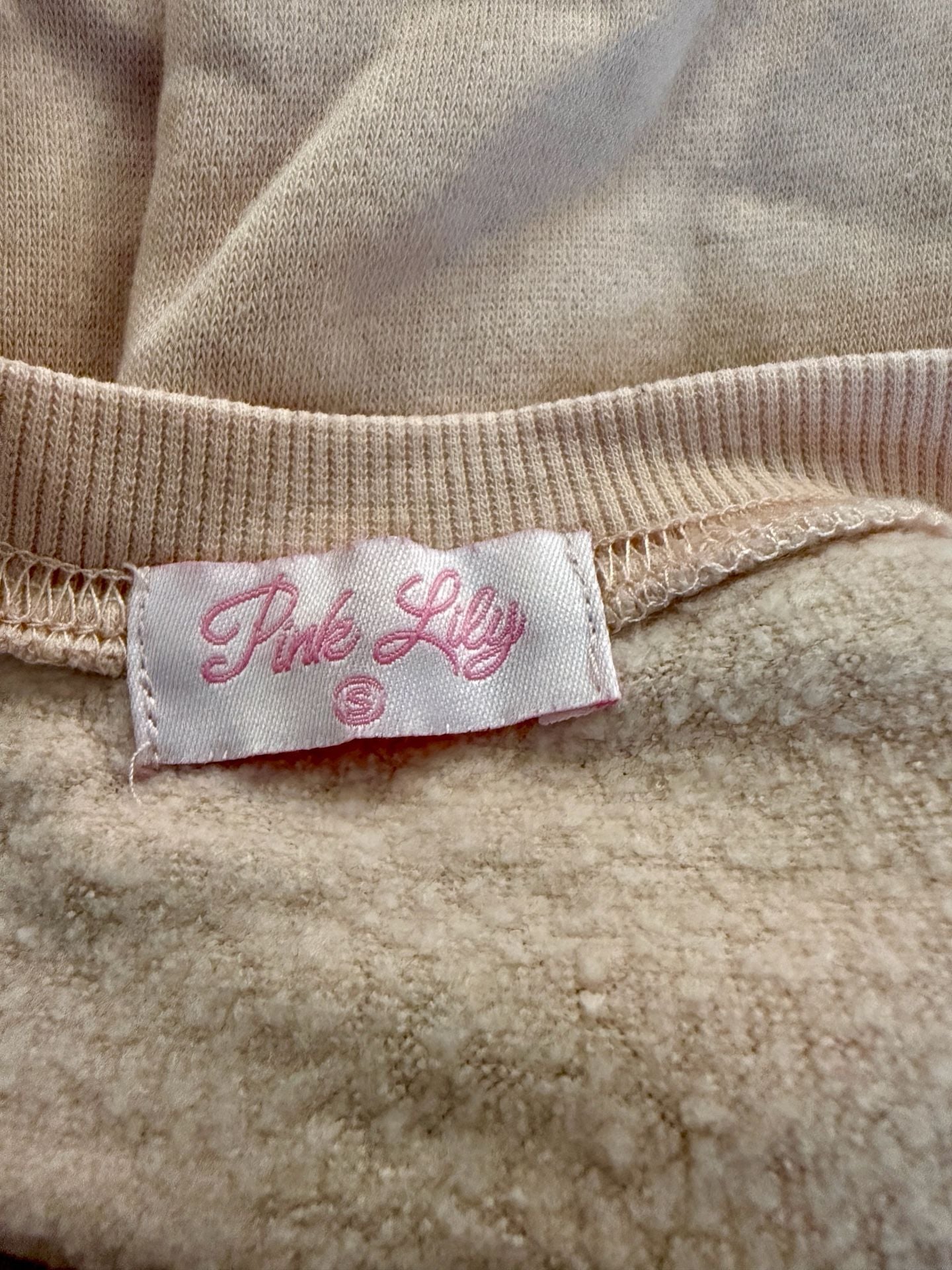 Pink Lily Mom Mode Sweatshirt Size Small Pink Crewneck 3